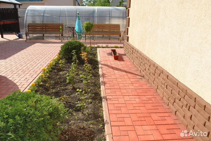 Бетонные работы/Отмостка вокруг дома