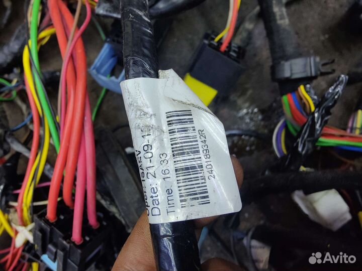 Проводка салона Renault Logan 1