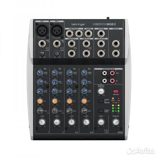 Пульт микшерный Behringer 802