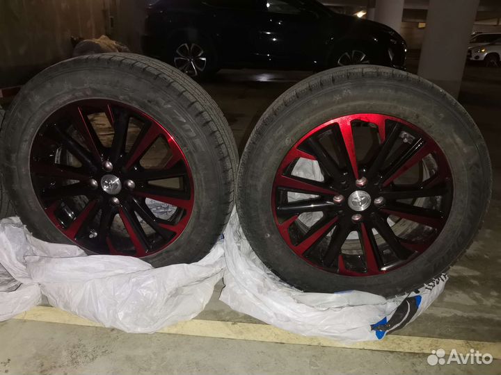 Литые диски r16 с зимней резиной goform