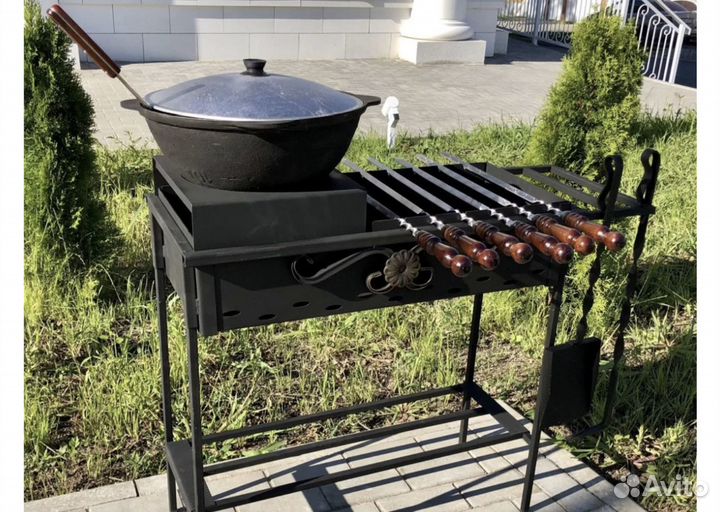 Мангал под казан подставка / Универсальный