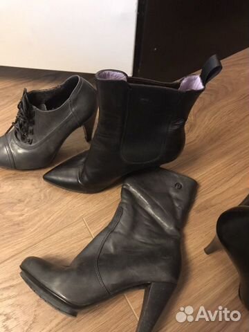 Обувь (4 пары) Fabi, Pollini 35 размер сапоги туфл