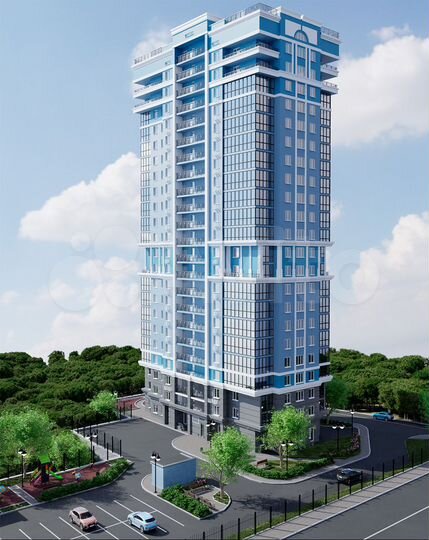 1-к. квартира, 44,8 м², 3/22 эт.