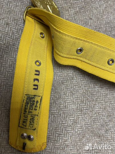 Желтый парадный офицерский ремень времен СССР