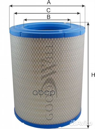 Фильтр воздушный HCV AG1091 Goodwill