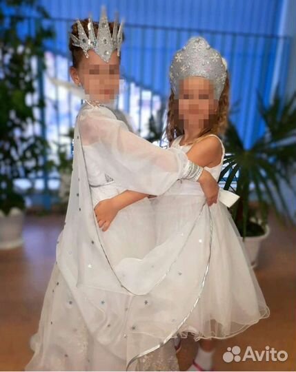 Костюм снежная королева