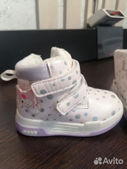 Детские ботиночки для девочки 22 размер