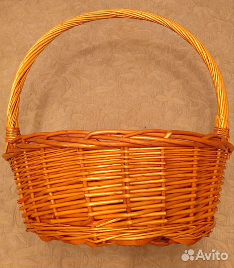 Корзина плетеная натуральная
