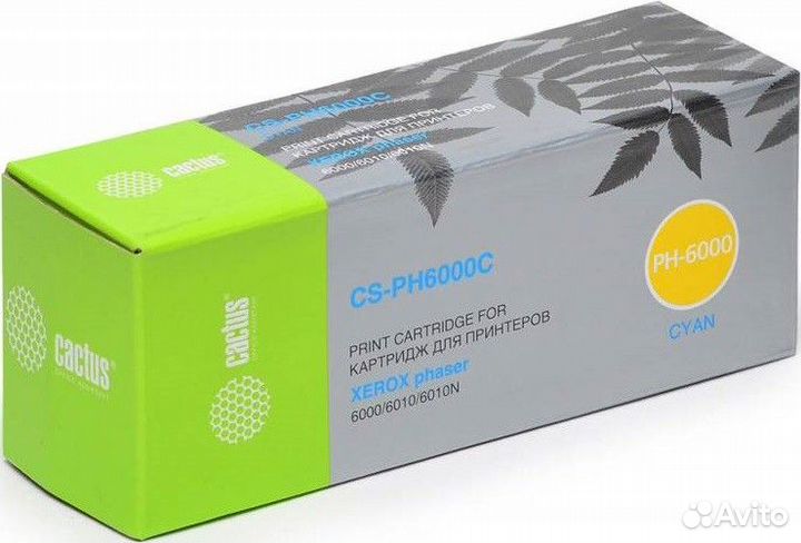 Комплект картриджей Cactus CS-PH6000BK/C/Y/M