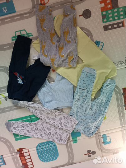 Вещи пакетом для мальчика 68-74