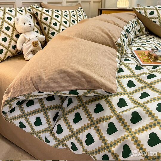 Постельное белье евро премиум хлопок 100