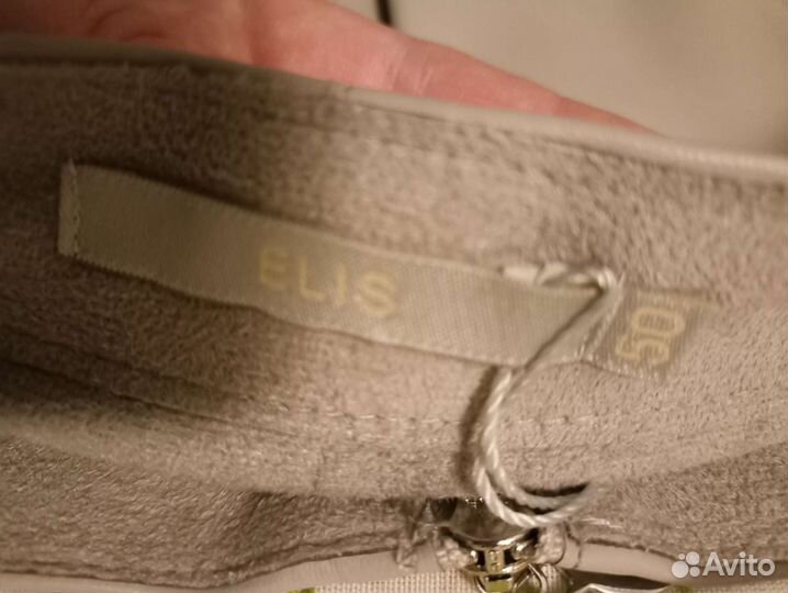 Кожаная юбка, Elis, размер 50