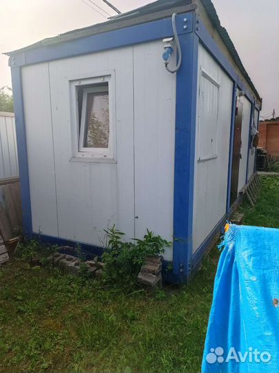 Блок контейнер из сендвич панелей