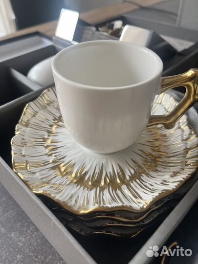 Чашка с блюдцем кофейная майкл арам