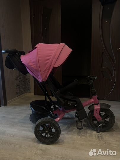 Велосипед коляска с ручкой