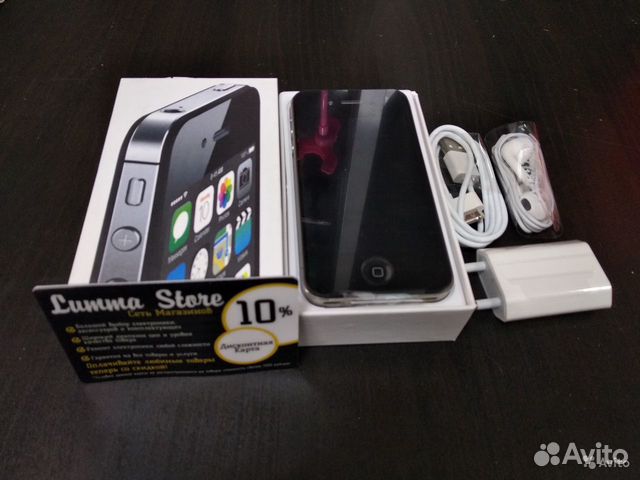 iPhone 4s на 16GB Black - Гарантия/Магазин