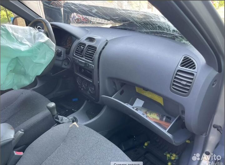 Запчасти Hyundai accent 2007 G4EC