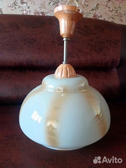 Люстра потолочная, подвесная (б/у)
