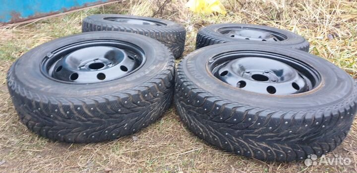 Колеса р14 зима шипы