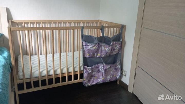 Детская кровать IKEA с матрасом