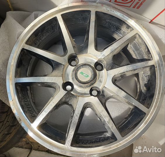 Диски штампованные r14 на Renault symbol