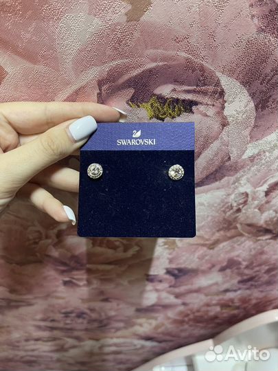 Swarovski серьги
