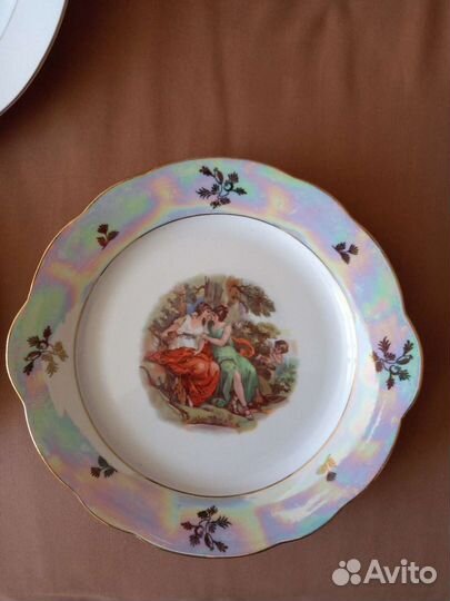 Винтажные блюда KahLa,блюдо Мадонна,тарелки KahLa