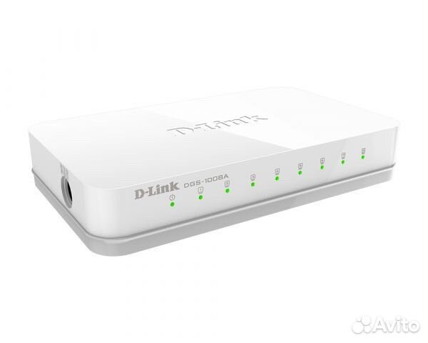 Коммутаторы D-Link DGS-1008 ; TP-Link TL-SG1008D