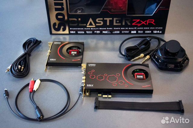Creative sound blaster ZXR купить в Краснодаре | Электроника | Авито