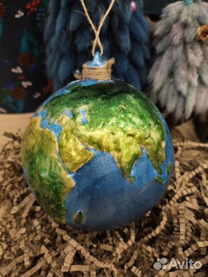 Ёлочная игрушка Christmas art Лефортовский фарфор