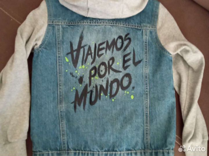 Джинсовый пиджак