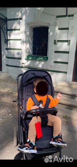 Прогулочная + люлька коляска Moon (Германия)