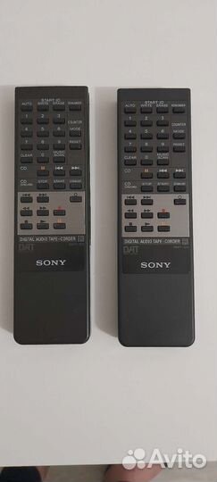DAT пульты sony