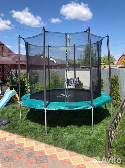 Батут на прокат с сеткой 3 м