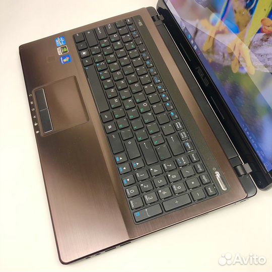 Мощный ноутбук Asus/i7/GeForce/8гб/SSD