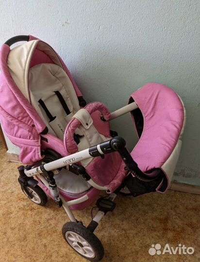 Прогулочная коляска 3 в 1 Riko Brano Ecco