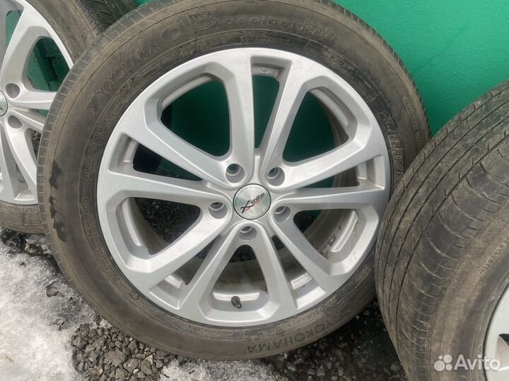 Комплект колес r 17 5*114.3 215/55 X-trike