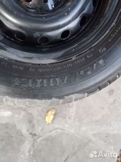 R13 КАМА 240 (НК-240) 175/70, PCD 4x100 DIA 54.1