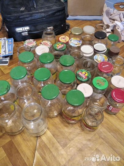 Банка стеклянная