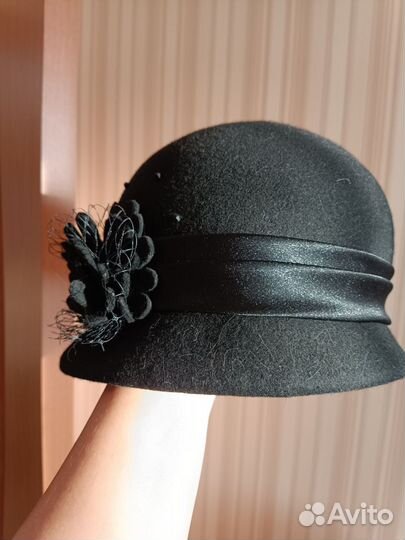 Шляпа фетровая женская