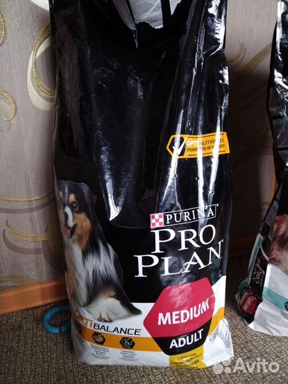 Сухой корм для собак средних пород