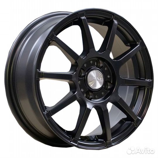 R15 4x100 6J ET48 D54,1 Скад Акита Черный барxат