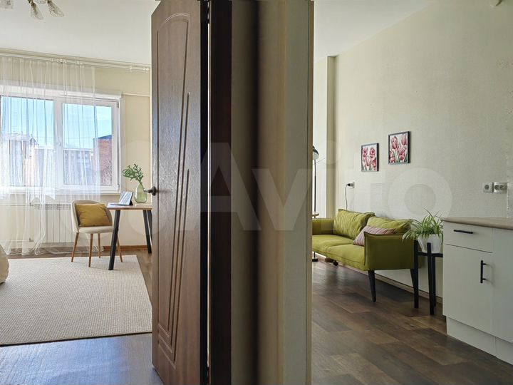 2-к. квартира, 53,8 м², 6/9 эт.