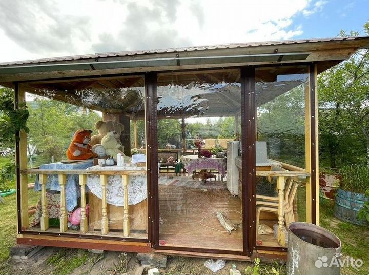 Мягкие окна для беседок и веранд