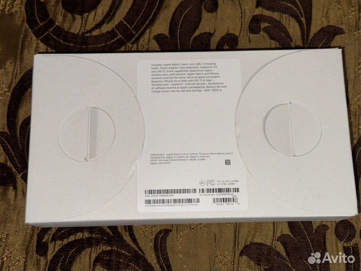 Apple Watch Ultra 2 Titanium Blue Alpine Loop S СШ