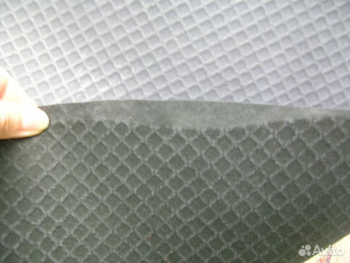 Натуральная кожа для шитья и рукоделия. Серая