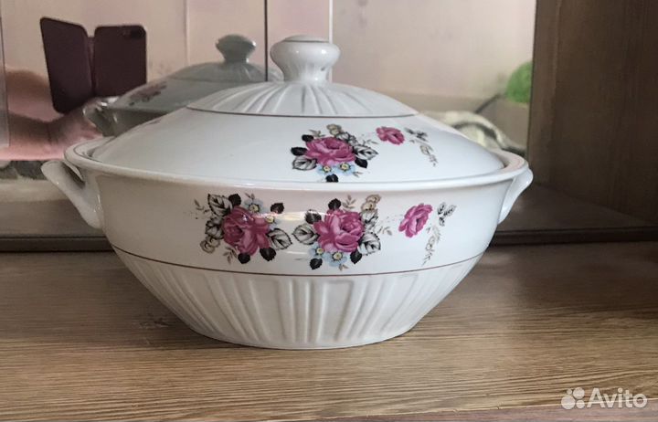 Столовый сервиз фарфор времён СССР Северн. Корея