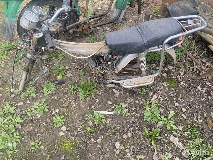 Мопед альфа в разбор