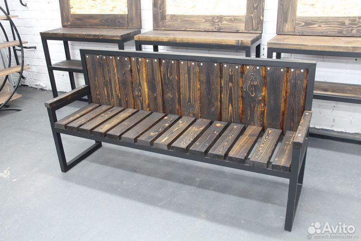 Столы, лавки, стулья и прочее