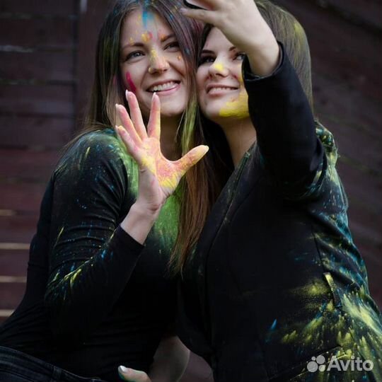 Холи, порошок для цветного праздника